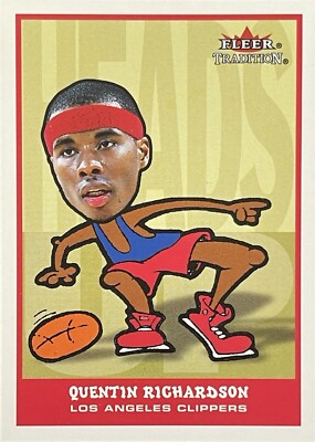 2002-03 Fleer Tradition QUENTIN RICHARDSON Los Angeles Clippers