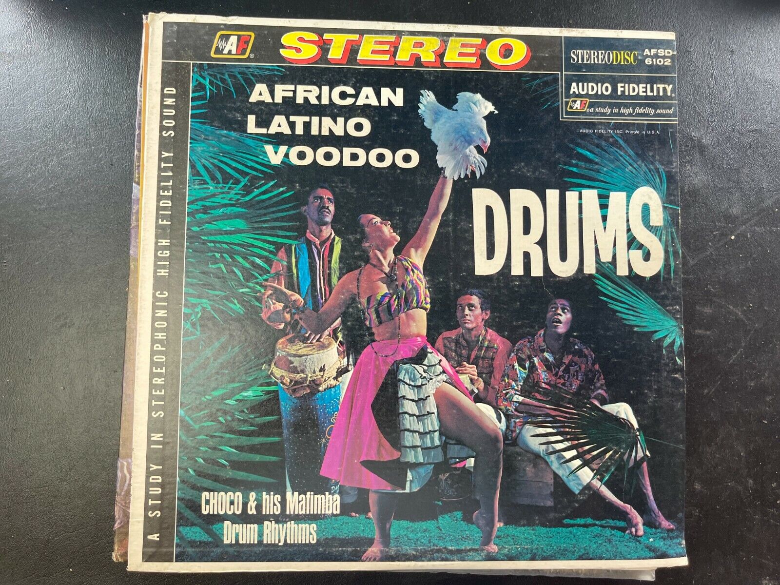 African Latino Voodoo Drums NM LP