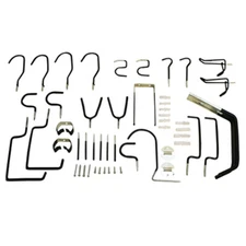 30 Pc Set Home Garage Assortment Storage Wall Mount Hook Vinyl-Coated Steel