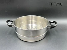 K.D. Gourmet 2 1/2" Quart 2 Pc. Stainless Steel Steamer Strainer