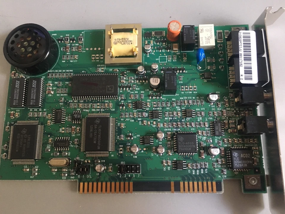 1171, US Robotics 8-bit ISA Voice Fax Hardware Modem 33.6/ 28.8 COM Select, New - Image 4 of 4