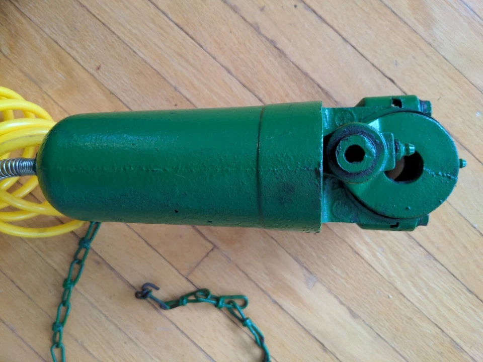 Bomba de aire compresor de toma de fuerza original vintage para tractor John Deere 540 6886-C Foto 4 de 4