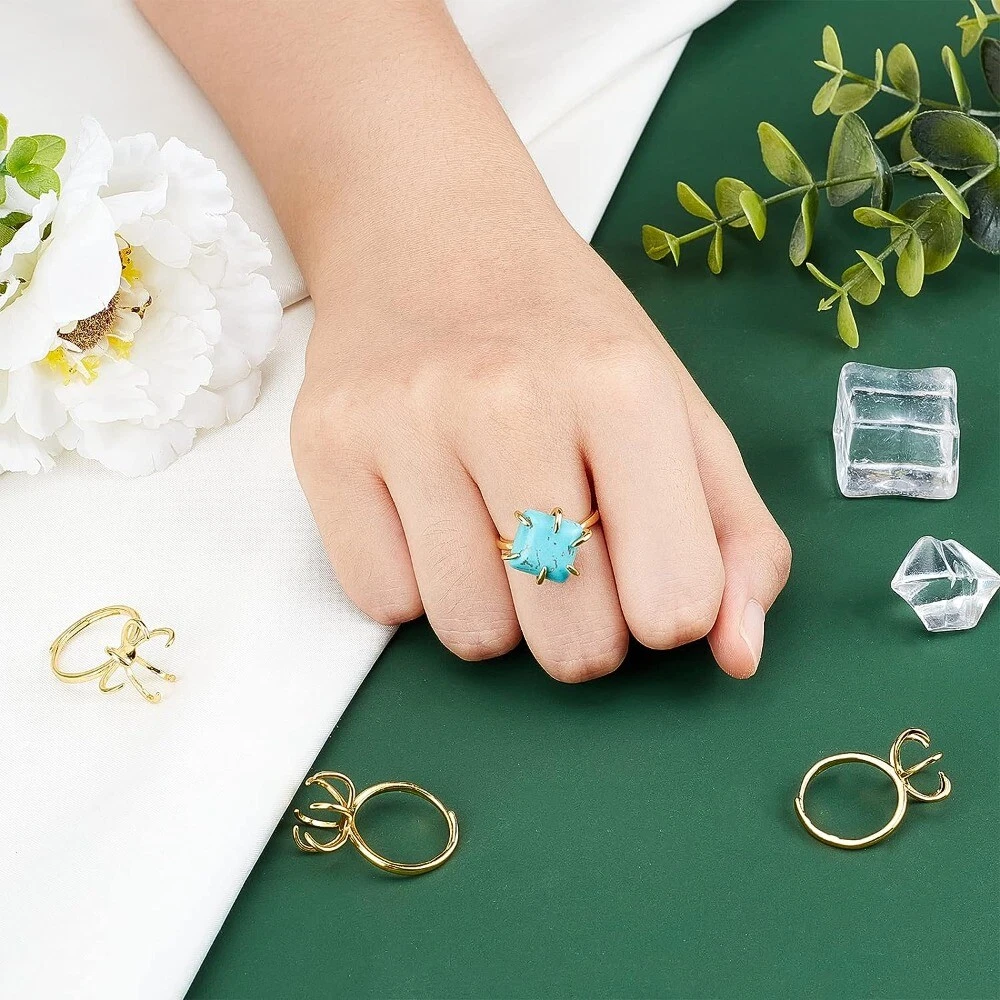 Brass ring jewelry sale making