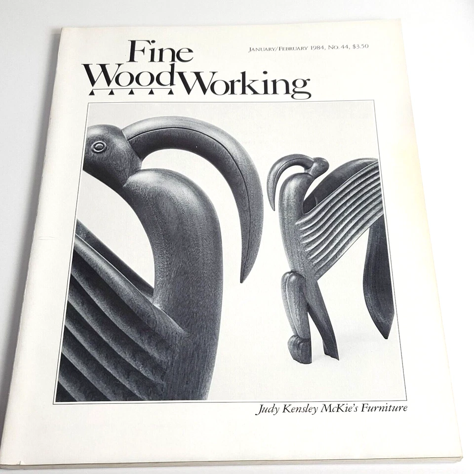 Fine Wood Working 1984 Magazines 6 Vintage Issues #44 - #49 Proven Technics - Image 2 of 4