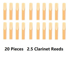 New 20 Pcs Clarinet Reeds, Strength 2.5, Ship from USA