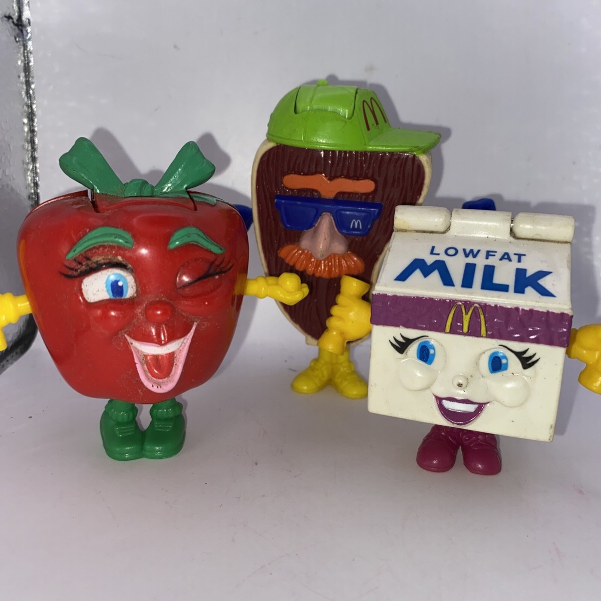 Cajita Feliz Mcdonalds Antiguos Lote De Juguetes De Mcdonalds