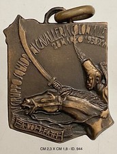 TRUPPE COLONIALI IV° GRUPPO SQUADRONI CAVALLERIA 1938 MED MODELLO CON SMALTI