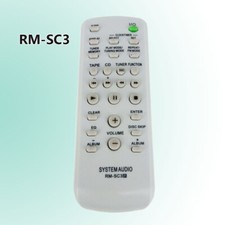 NEW RM-SC3 Replacement For Sony CD System Audio Remote Control for CMTCP555