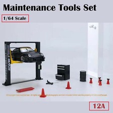 Diorama 1/64 Garage Maintenance Tools Set All...