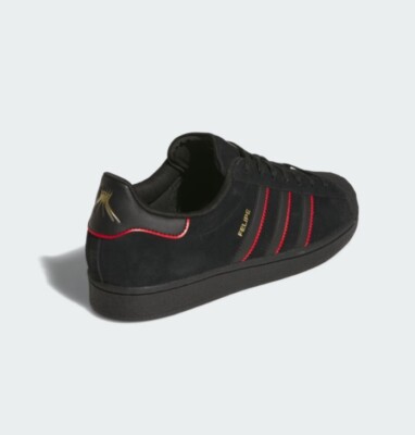 adidas Originals Felipe Gustavo x Superstar ADV Black Scarlet