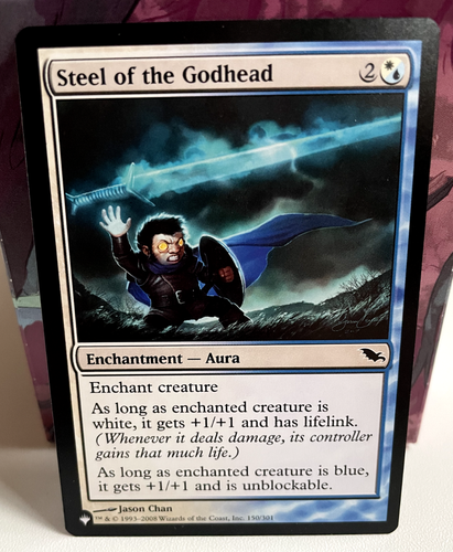 Steel of the Godhead NM/M MTG Magic The Gathering Card Mystery Booster 2 MB2