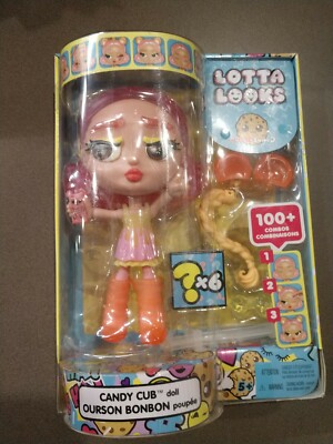 Lotta Looks CANDY CUB Cookie Swirl C Doll 6 Surprises 100+ Combos