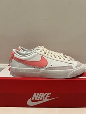 Nike Blazer Low '77 White/Pink GS Youth Size 4.5Y New DA4074-112