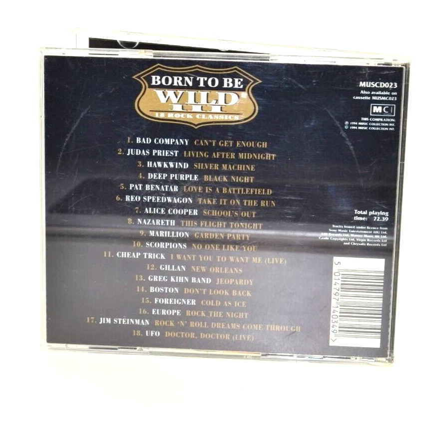Born To Be Wild III - Rock Classic (CD 1994) - Bild 3 von 3