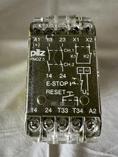 MUSHROOM PNOZ 5 24V DC 2S Safety Relay ID No: 474590