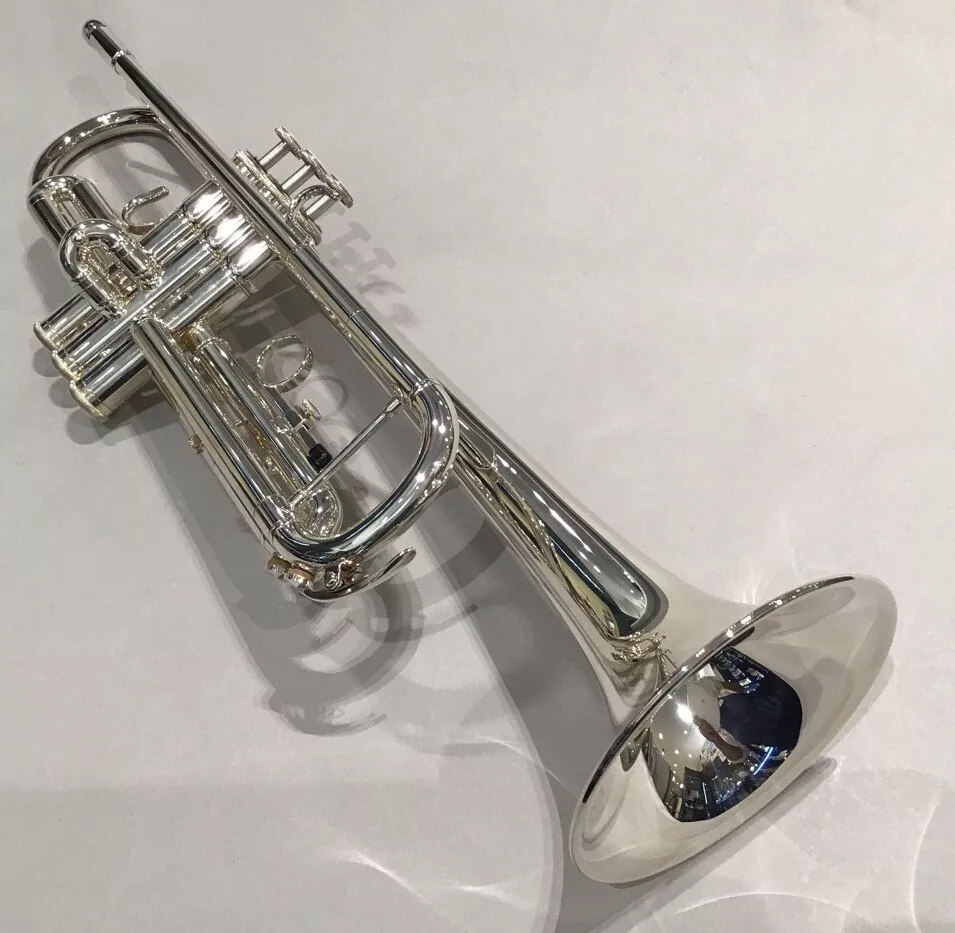 YAMAHA Bb Standard Trumpet YTR-3335S Silver-Plated with Hard Case EMS W/T