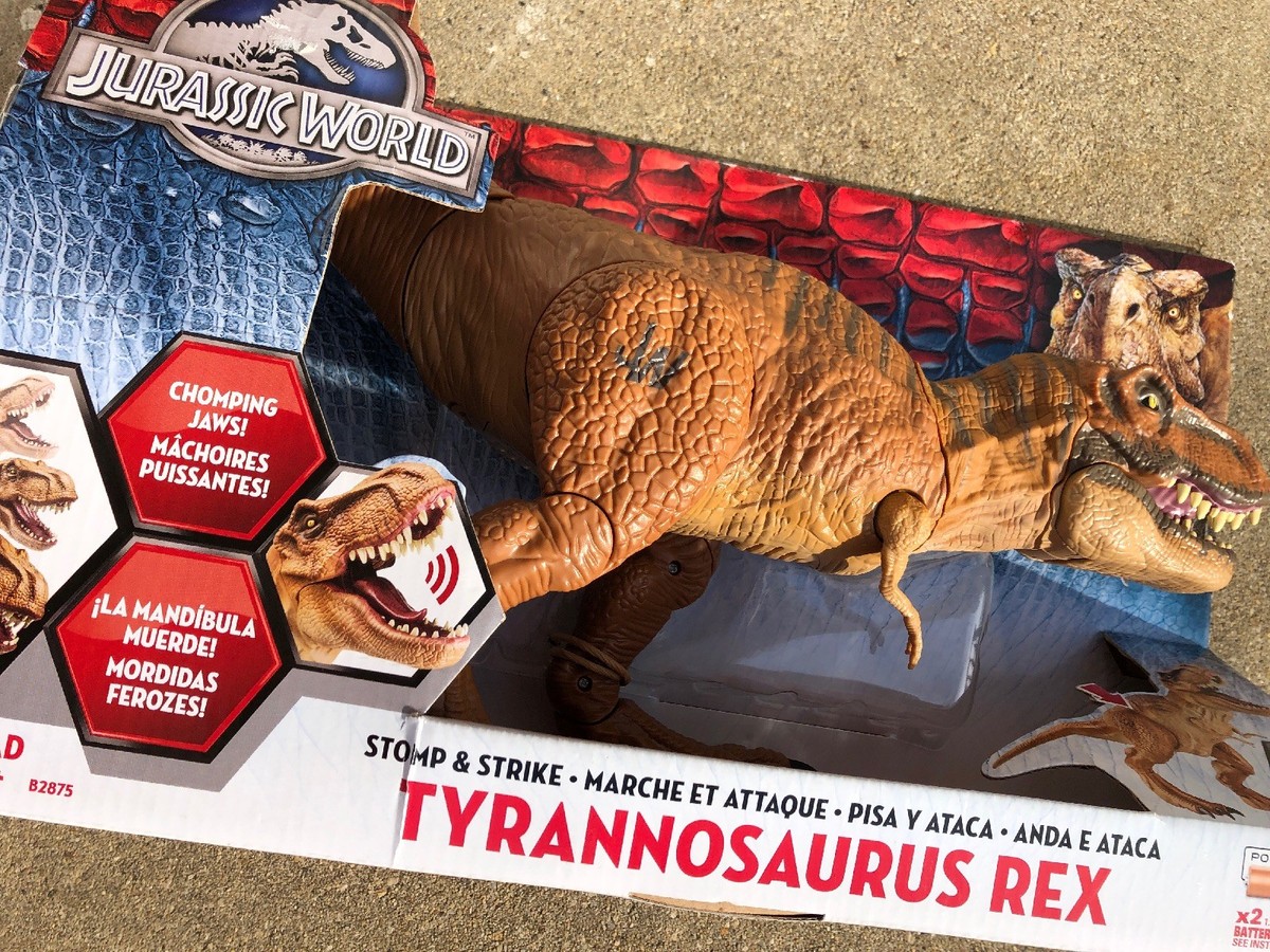 Buy Jurassic World Park Stomp and Strike Tyrannosaurus T