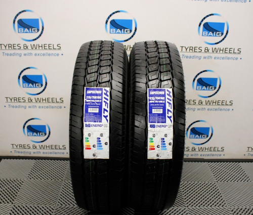 X2 215/75R16C 215 75 16C 10PR 116/114R LT HIFLY COMMERCIAL VAN NEW TYRES (PAIR) - Picture 3 of 10