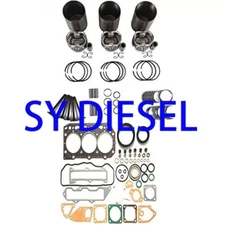 3JH3 3JH3E 3JH3CE Overhaul Rebuild Kit Engine Valves for Yanmar Full Gasket Sets