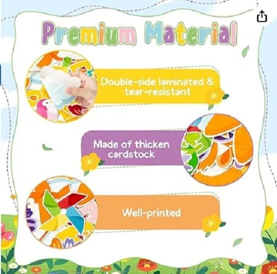 Spring Bulletin Board Decorations 144Pcs Classroom Bulletin Board Decor Cutouts - Image 4 of 4