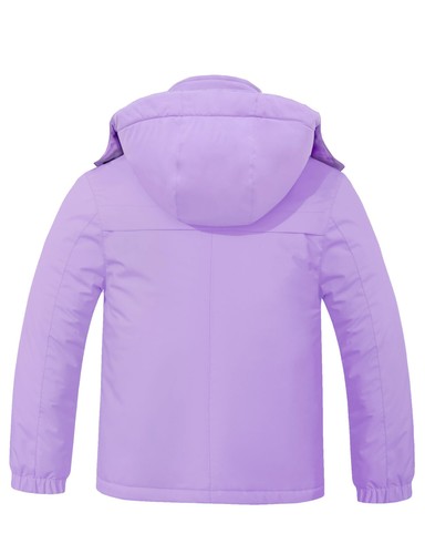ZSHOW Girls' Waterproof Ski Jacket Warm Winter Coat Thicken Quilted Snow Coat - Picture 7 of 54