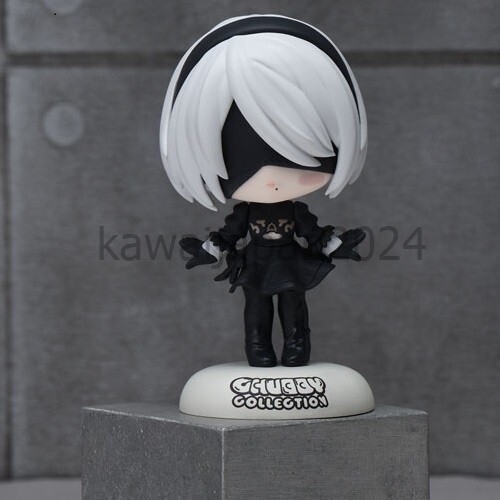 PSL NieR:Automata Ver1.1a 2B Black Chubby Collection Figure