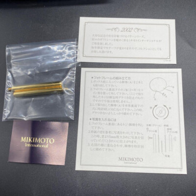 Mikimoto Photo Frame with Box 2002 Year Series [N-Mint] limited 