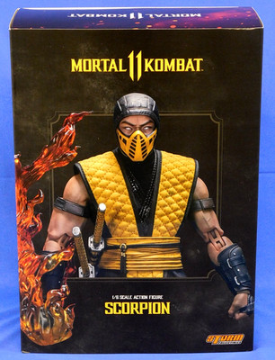 MORTAL KOMBAT II SCORPION 1:6 SCALE FIGURE STORM COLLECTIBLES MKII