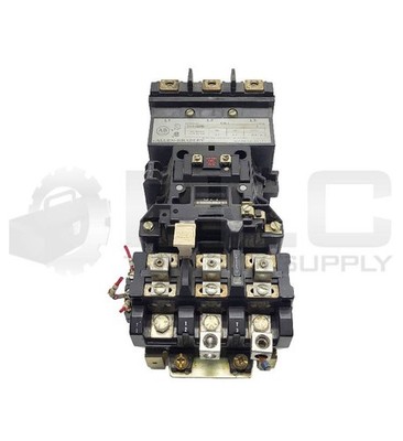 ALLEN BRADLEY 509-DOD /A CONTACTOR W/ 595-A /B W/ CD236 W/ 40185-801-01