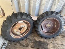 Massey Ferguson Mf 1020 Tractor Rear Wheels And Tires 9.5-24 Tires