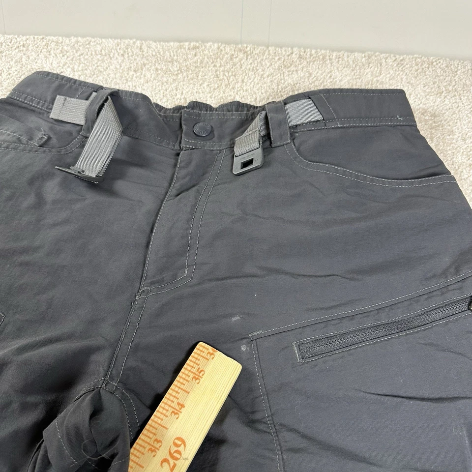 The North Face Convertible Hiking Pants Shorts Mens M BlackZip Off Cargo Outdoor - Image 4 of 4