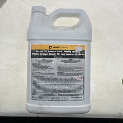 Lawson Products Torrent 1101 Aqueous Parts Cleaning Solution 1 Gallon Non-Toxic