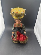Moll's Trachten-Puppen German Celluloid Costume Doll Vintage