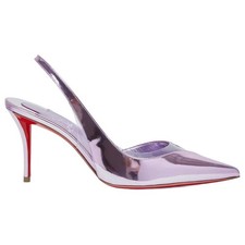 Christian Louboutin Posticha 80 metallic slingback szie 7us 37 eu