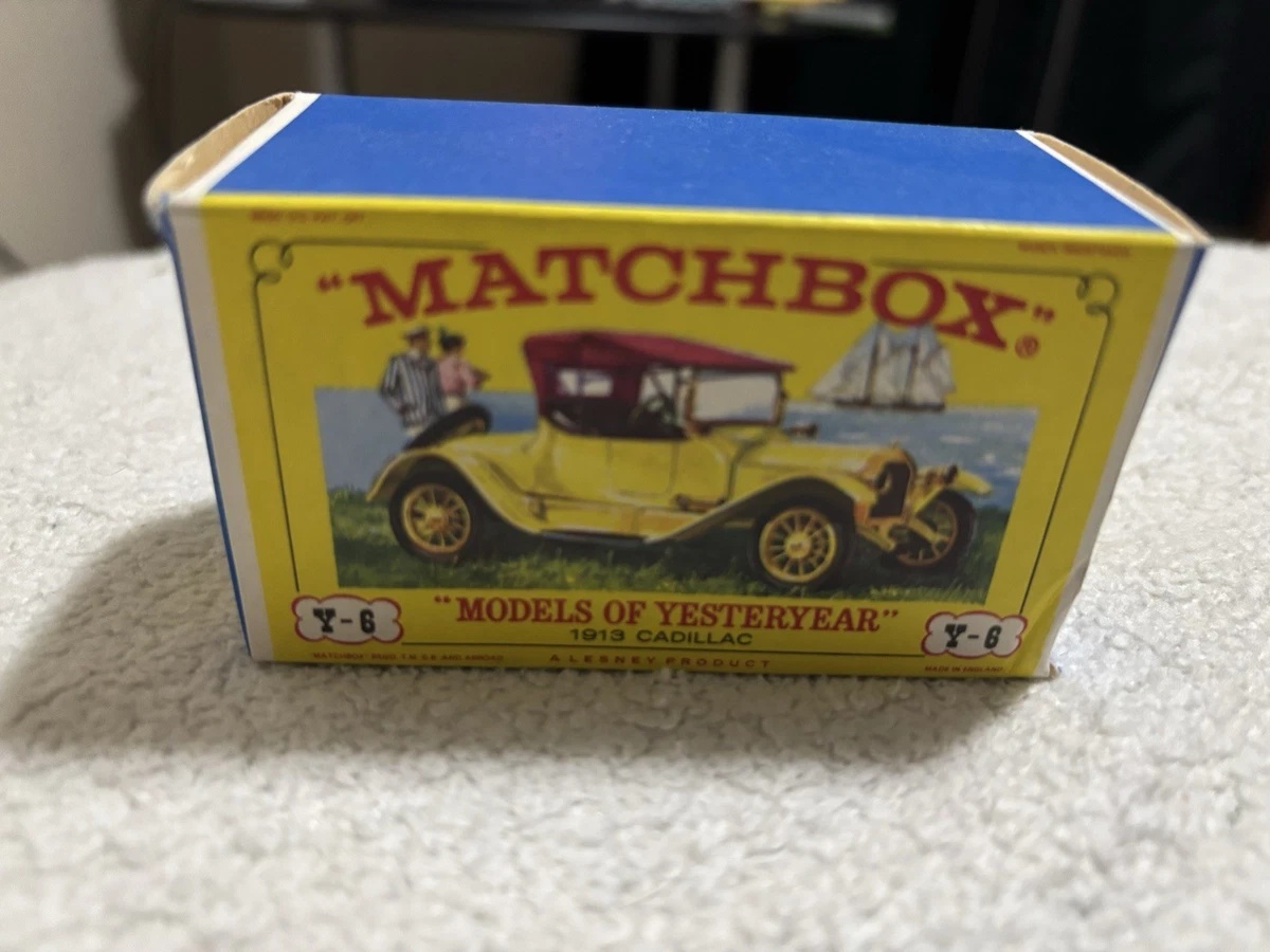 Matchbox Models of Yesteryear Cadillac 1913 Vehicle Year Vintage