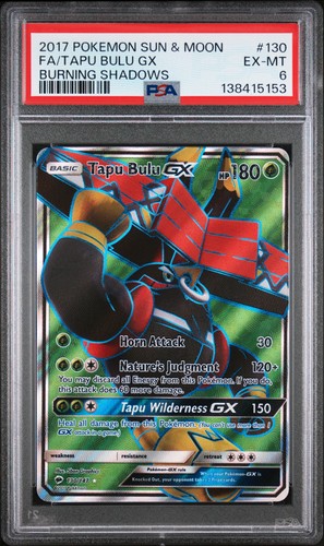 Tapu Bulu-GX graded PSA 6 for sale on eBay