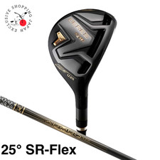 HONMA BERES 08 Black Utility Hybrid U25 SR Flex ARMRQ MX Black Graphite RH 2022
