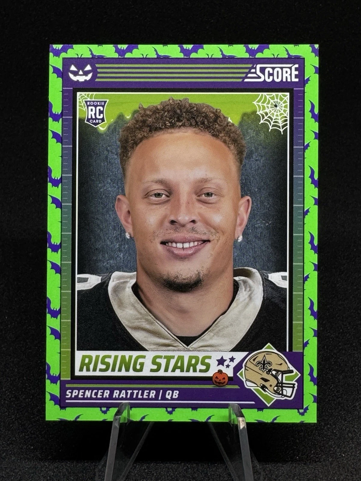 Spencer Rattler trading card