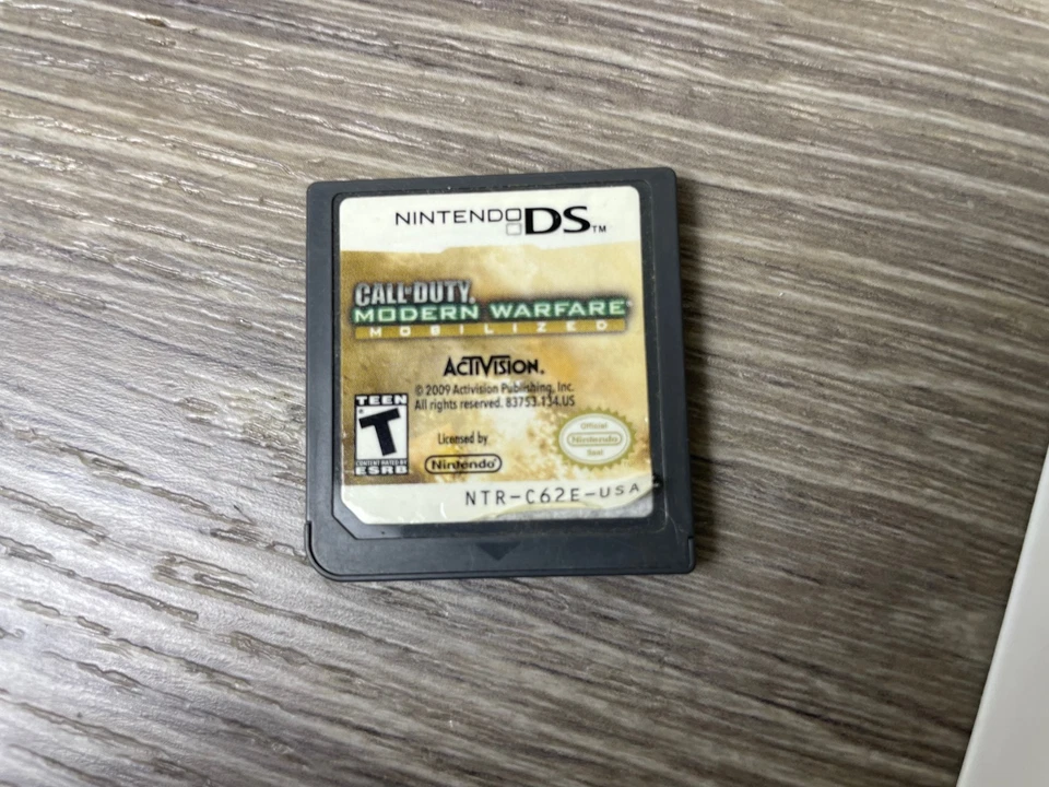 Call of Duty 4 Modern Warfare (Nintendo DS, 2007) CIB NOT WORKING - Image 3 of 4