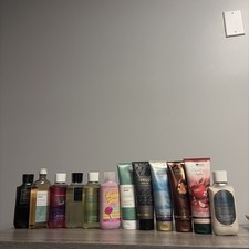 Bath  Body Works Body Care Lot Body Wash  Body Cream  Body Lotion Set of 12