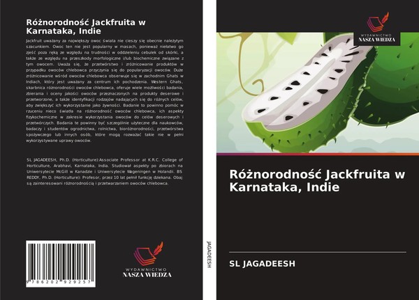 Sl Jagadeesh | Ró¿Norodno¿¿ Jackfruita W Karnataka, Indie | Taschenbuch (2021)-image