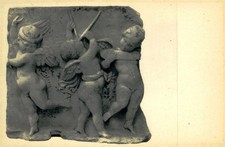 Roman Bas-relief with Putti, c1910, Carthage, Impressions de France « ALAIN »