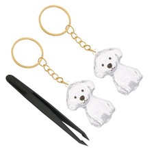 Pet Memorial Keychain Hair Holder Commemorative Supplies Dog Keepsake