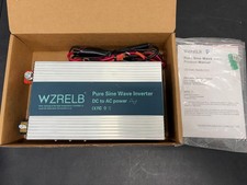 As-is 1800W Pure Sine Wave Inverter 12V to 120V Car Truck Camp Home RV
