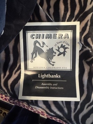 Chimera photography light with defuser soft Box