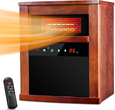 #ad Air Choice Trustech 1500W Portable Infrared Space Heater with Remote Control $89.99