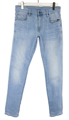G-Star Revend Skinny Mens Jeans W32/L32 Fade Effect Whiskers Stretch Zip Fly