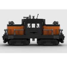 MOC-221467 50 Tonner Switcher Locomotive 4-axle Design for Train 659 Pieces