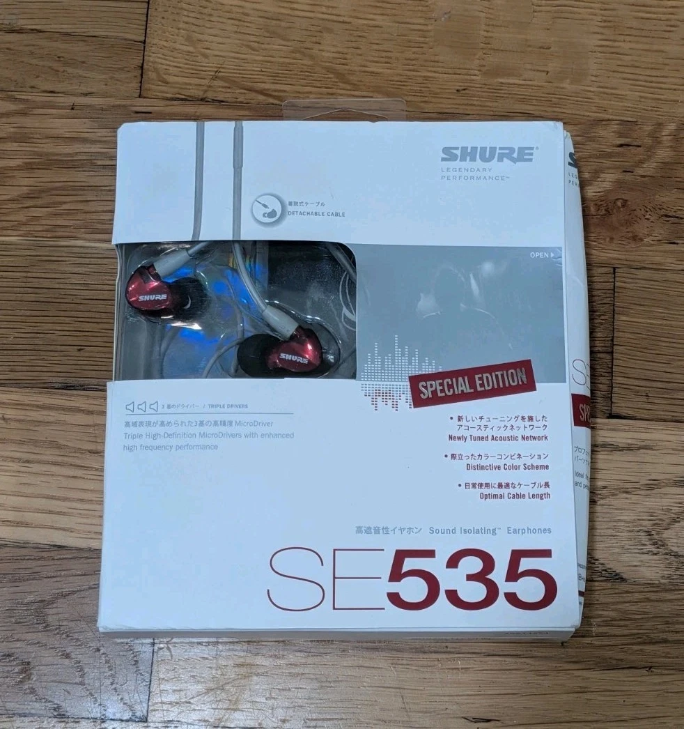 Shure SE535 Red Headphones for sale | eBay