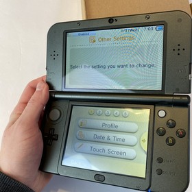 NICE Console Nintendo New 3DS XL Black In Box With US Model